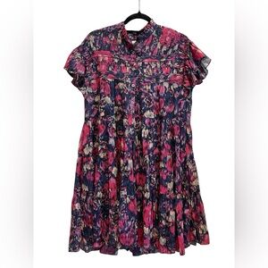 Isabel Marant Etoile Women's Abstract Printed Faded Night Dress ,38